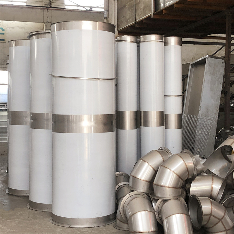 304/201不锈钢焊接风管镀锌白铁螺旋排风管q235碳钢通风管道厂家