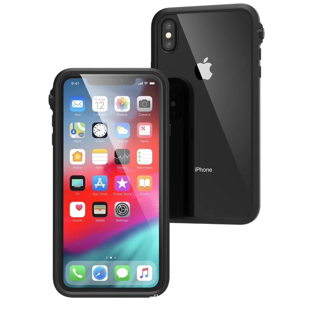 适用iphone xr卡特户外运动catalyst透明防摔苹果8plus防刮手机壳