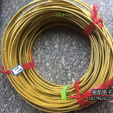 r4纱包扁铜线沙包线漆包线沙包圆铜线白金机纱包线电焊机1公斤包