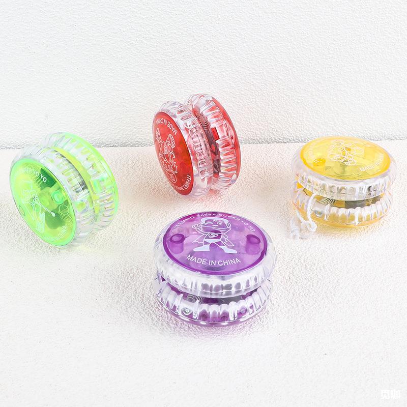 发光溜溜球学生儿童创意闪光玩具拉线悠悠球男孩炫光球益智yoyo球