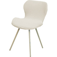 SI6K加厚弧形蝴蝶餐桌椅子套罩通用伊姆斯化妆小板凳矮背座椅罩