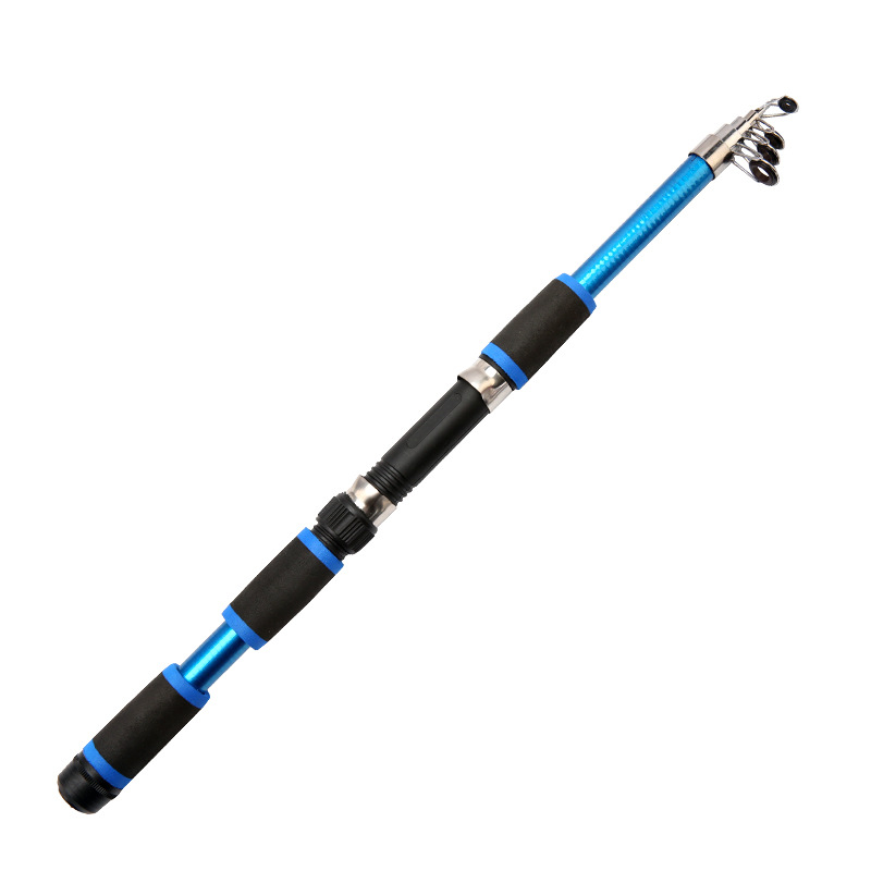 Foreign Trade Super Hard Sea Fishing Rod Set Portable Telescopic Fishing Rod Casting Rods Surf Casting Rod Frp Sea Fishing Rod Wholesale Full Set Fishing Rod