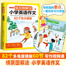 小学生情景图解法英语作文二三四五六年级小升初写作技巧作文素材