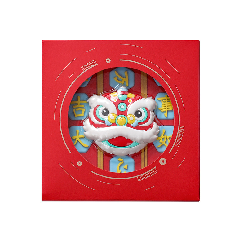 Chinese Style Magnetic Stickers National Trendy Style Soft Magnetic 3d Refridgerator Magnets Creative Stereo Refrigerator Decoration Pvc Fridge Magnet Refridgerator Magnets Wholesale