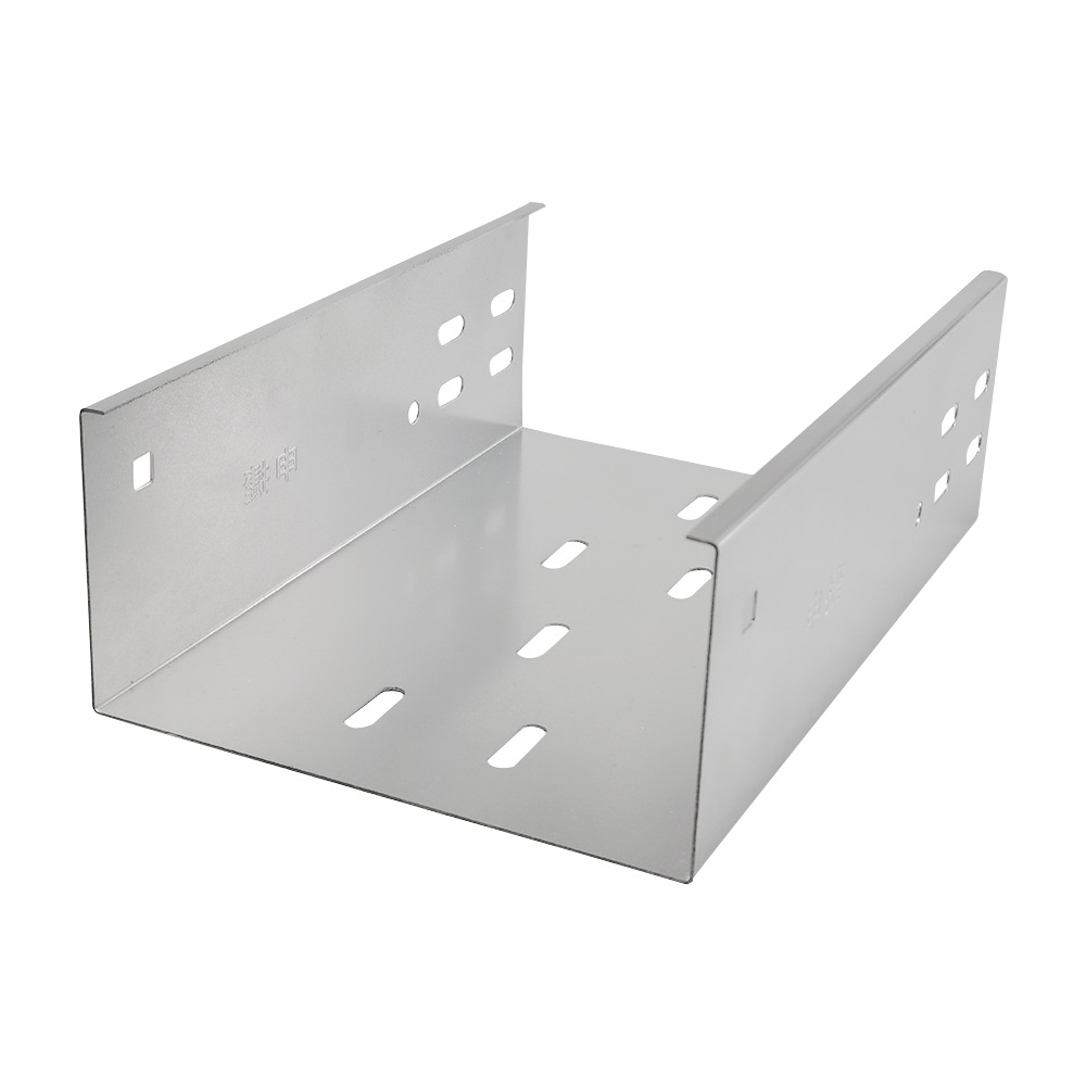 申捷厂家直供电缆槽盒含镀锌冲孔线槽 托盘桥架