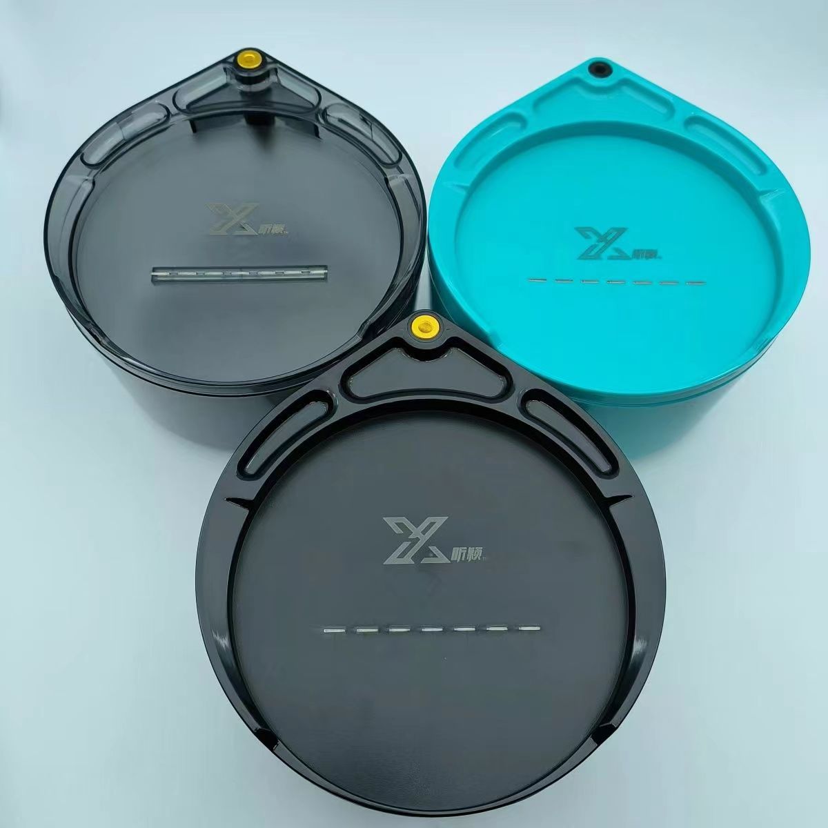 拉饵盘强磁一线拉饵盒饵料盘竞技全磁拉饵盒通用浮水钓鱼拉饵盘