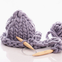 冰岛毛线超粗特粗线毛线粗毛编织帽子垫子线毯包手工猫窝商场包包