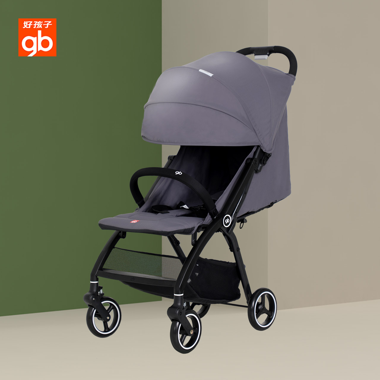 gb好孩子婴儿推车儿童轻便折叠推车车可坐可躺婴儿车可上飞机d643