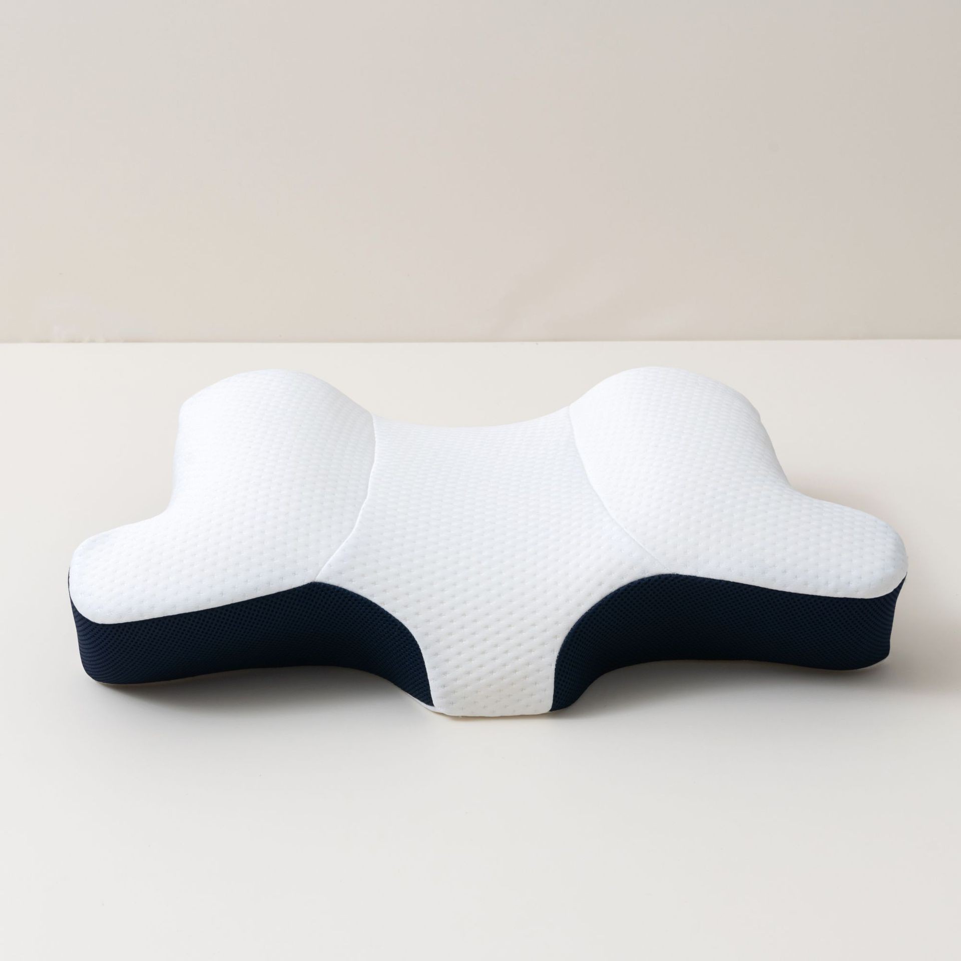 Cross-Border Supply Anti-Side Sleep Positioning Pillow Air Layer Knitted Memory Foam Slow Rebound Pillow Sleep Pillow Cervical Pillow