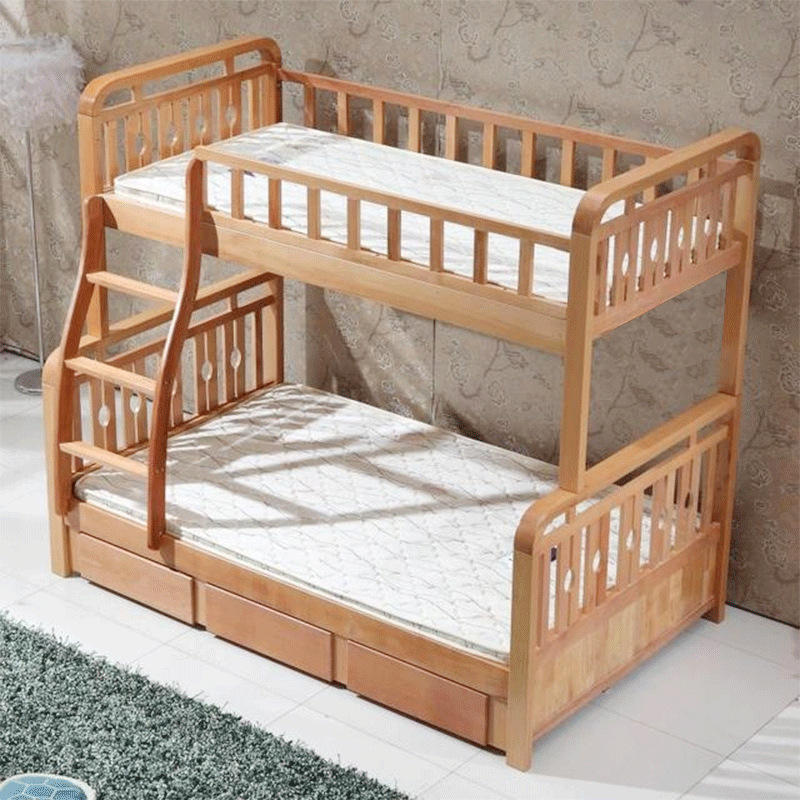 高低床木质儿童上下铺子母床成人儿童高低床卧室双层木床厂家