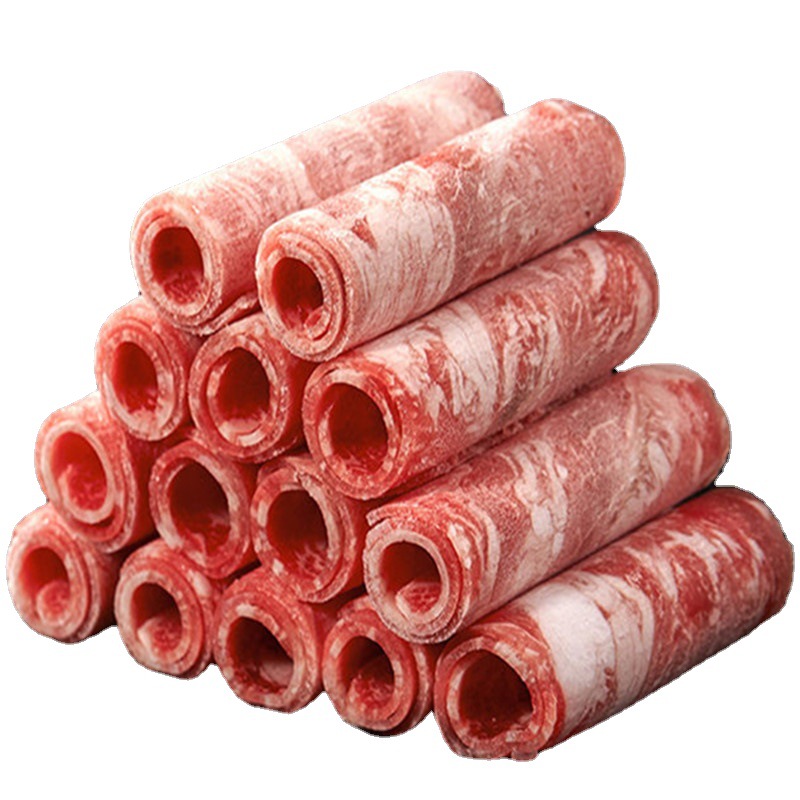 4斤起批草原羊肉卷牛肉卷组合套餐鲜冻盒装羔羊肉片肥牛片顺丰