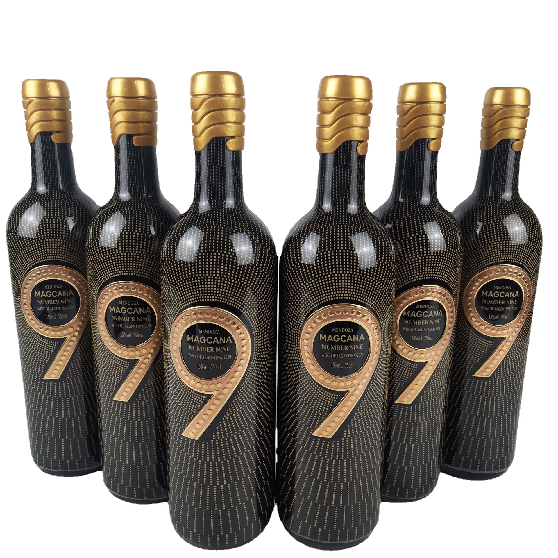 阿根廷进口红酒15度 玛格卡纳9号干红葡萄酒飞机盒包装考拉西拉酒