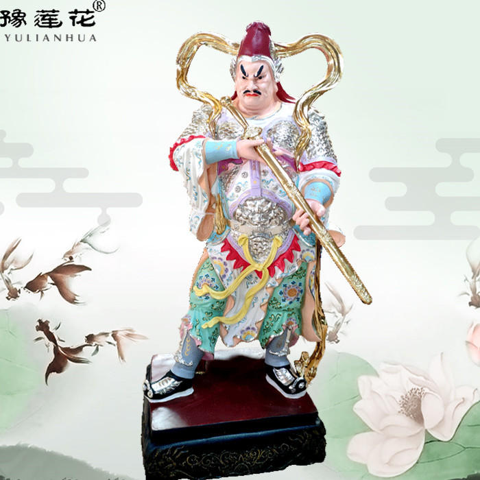 十二药叉大将佛像站立像摆件生肖守护神将树脂玻璃钢十二地支神像