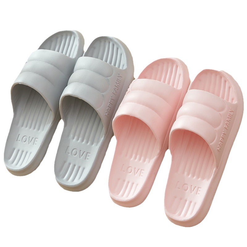 Summer Home Non-Slip Men and Women Indoor Bath Bathroom EVA Foam Slippers Soft Bottom Couple Home Sandals