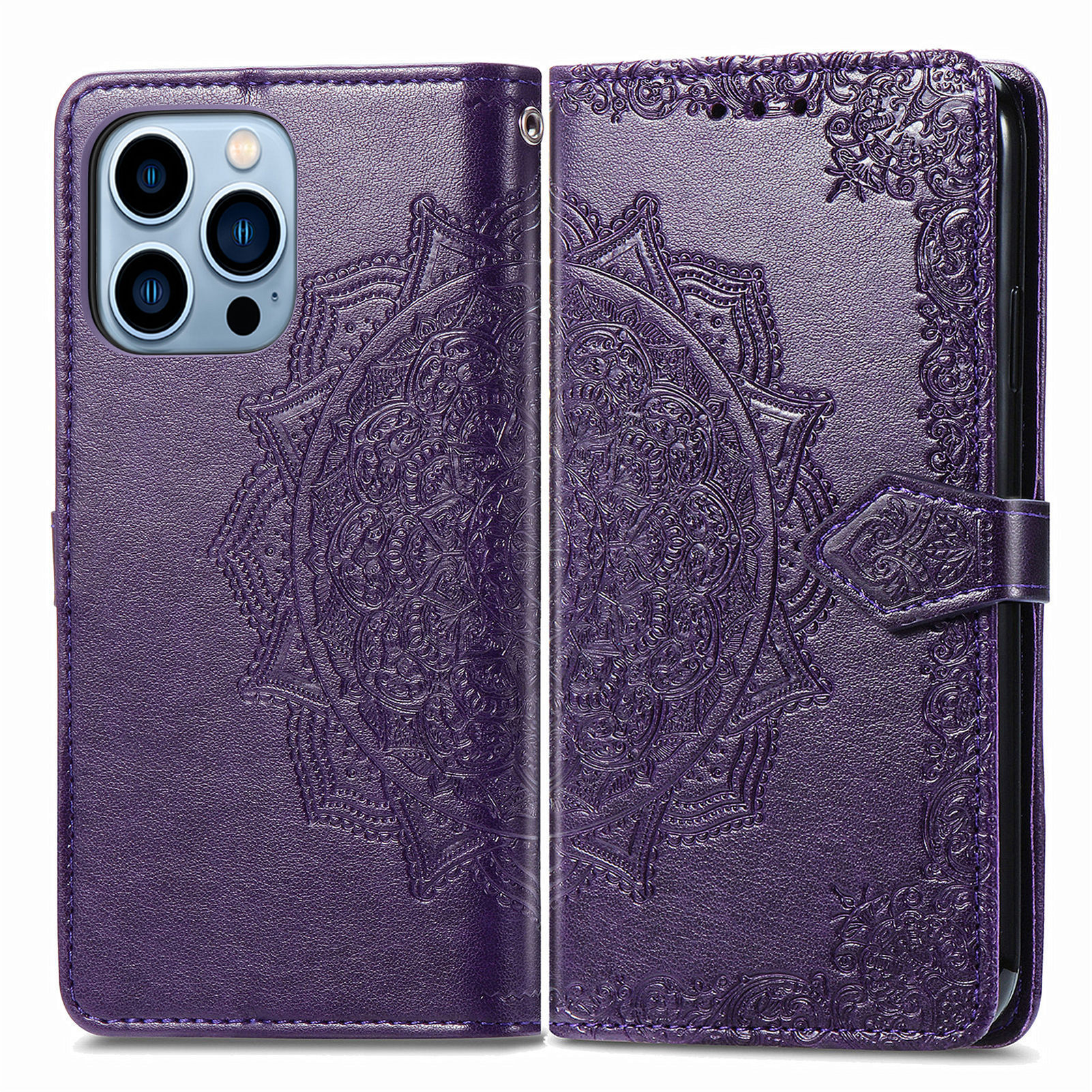 Wholesale Applicable Samsung A14 Mobile Phone Leather Case A04/54/73 Phone Case Magnetic Flip S23u Embossed Protective Case