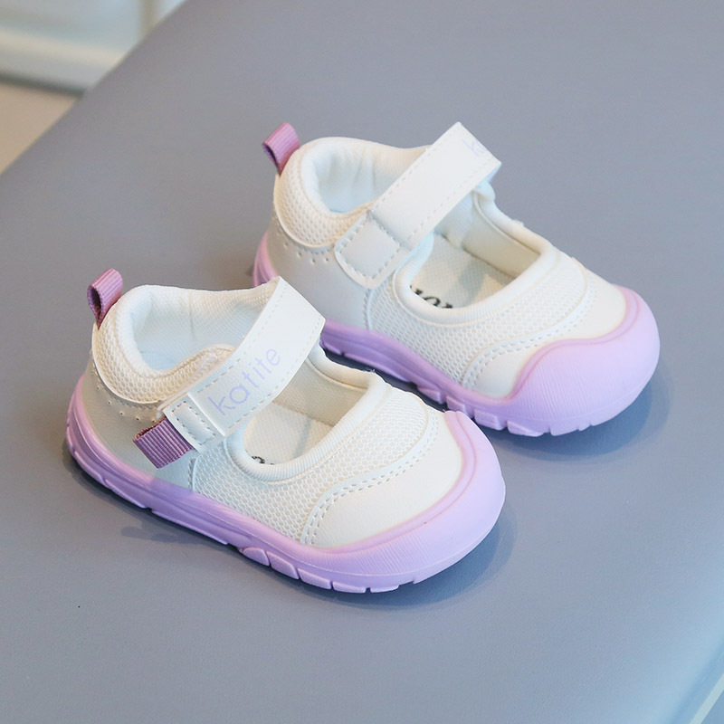 Baby Net Shoes Breathable Toddler Shoes Baby and Infant Shoes Spring and Autumn New Soft Bottom Casual Shoes Girls' Shoes Generation