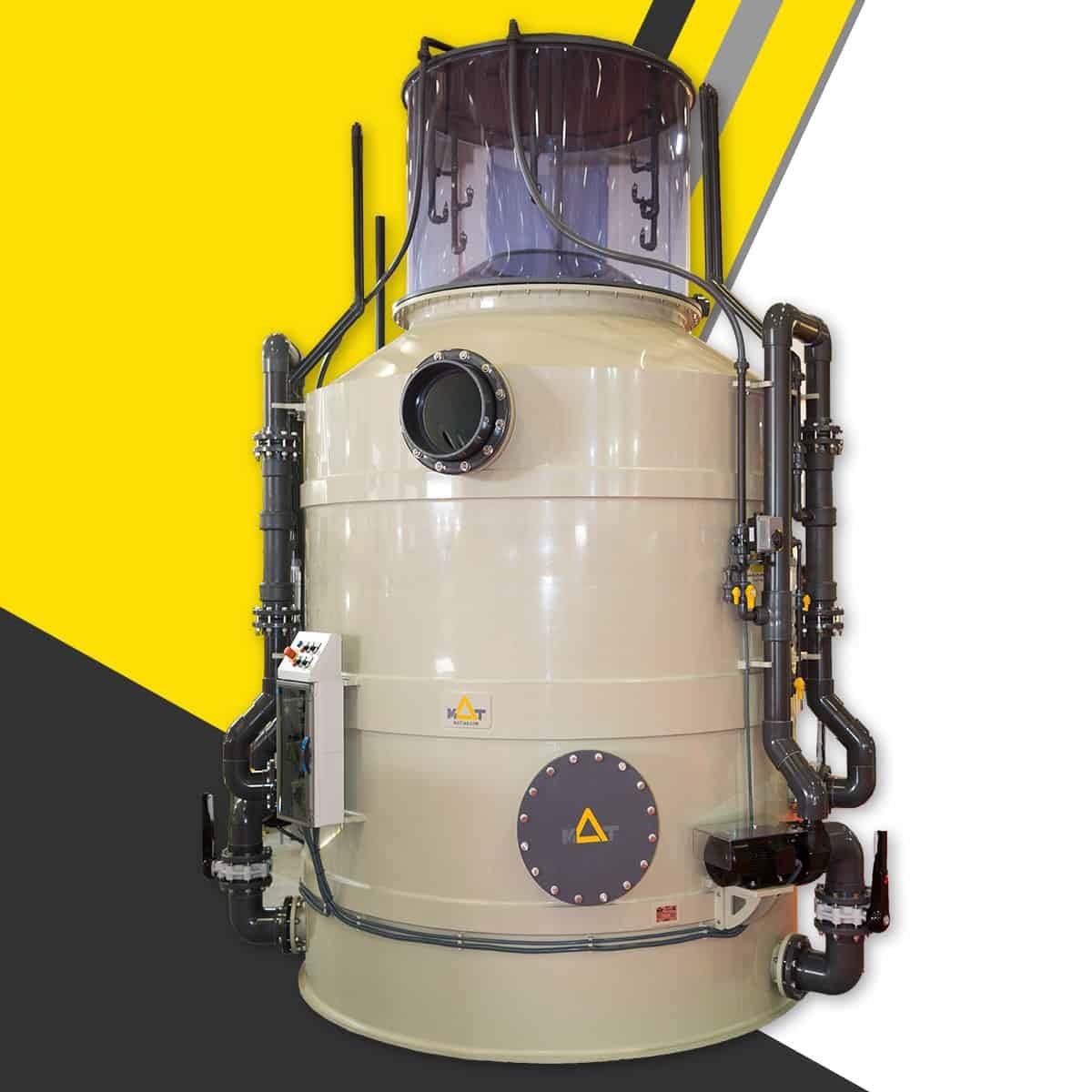 海洋馆海鲜池水族馆海水鱼白对虾蛋白质分离器氨氮去除器