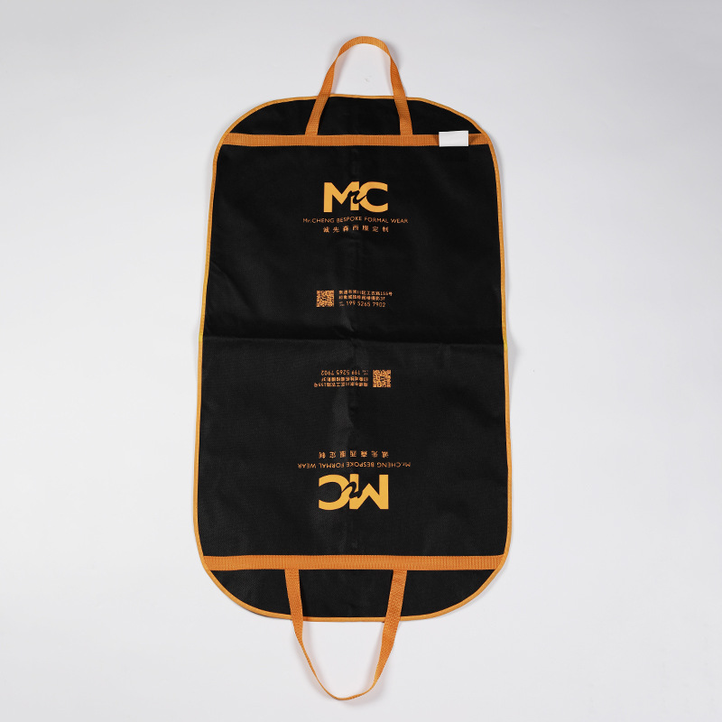 Suit Dustproof Bag Nonwoven Fabric Garment Bag Portable Dustproof Bag Factory Factory Printable Logo