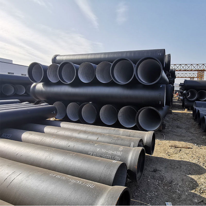 球墨铸铁管厂家铸铁给水管球墨铸铁管dn300排污用球墨铸铁管市政