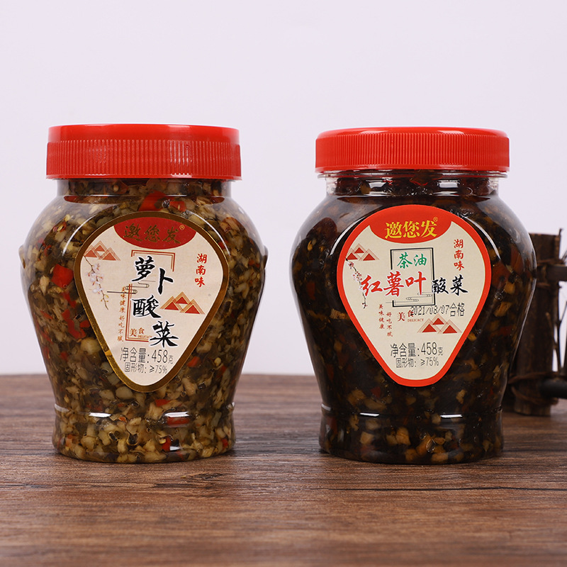 浏阳特产萝卜酸菜拌面下饭 (458克) 小菜邀您发食品 厂家招代理-报价
