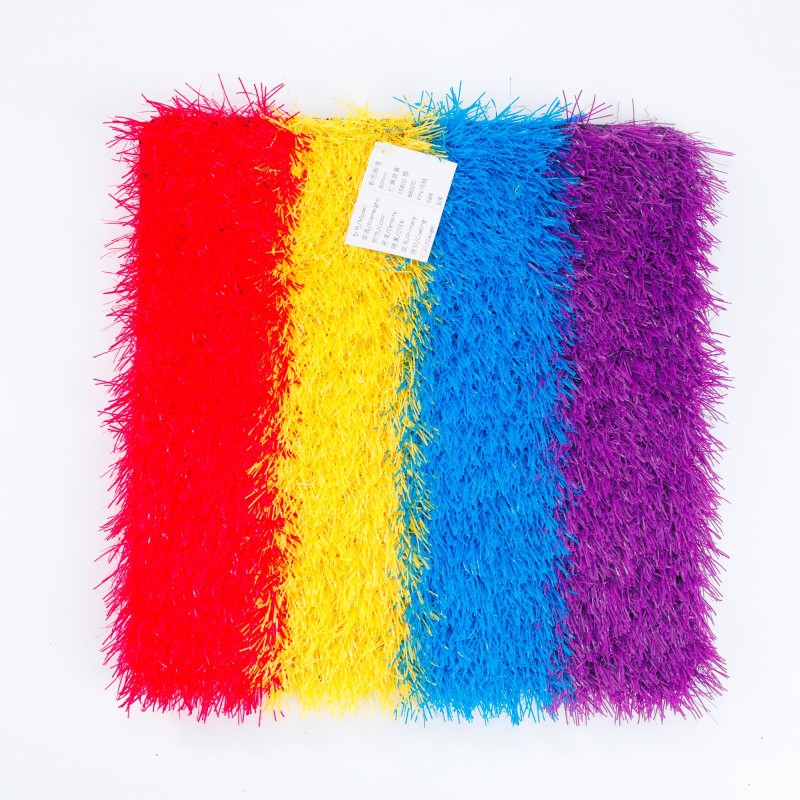 Emulational Lawn Kindergarten Rainbow Track Amusement Park Color Slide Non-Filling Runway Factory Wholesale