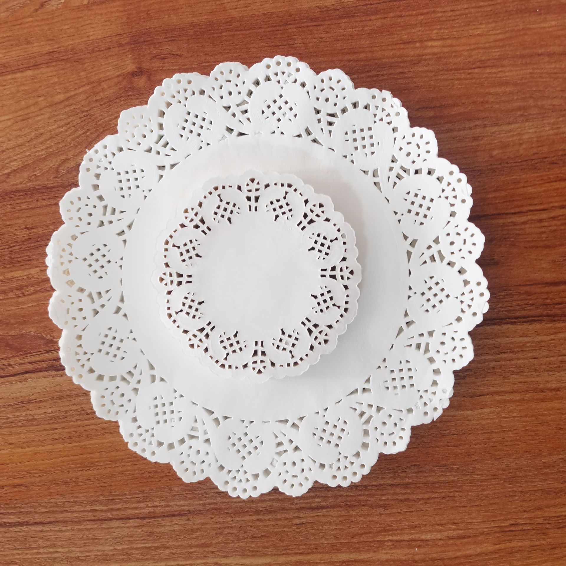花底纸烘焙用纸蛋糕纸镂空圆形花边纸吸油花纸批发吸油纸花垫纸