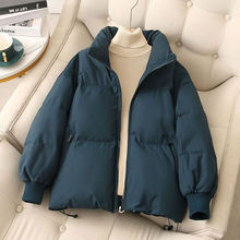 小个子外套冬季新款2022年短款加厚女韩版宽松保暖棉服女外套