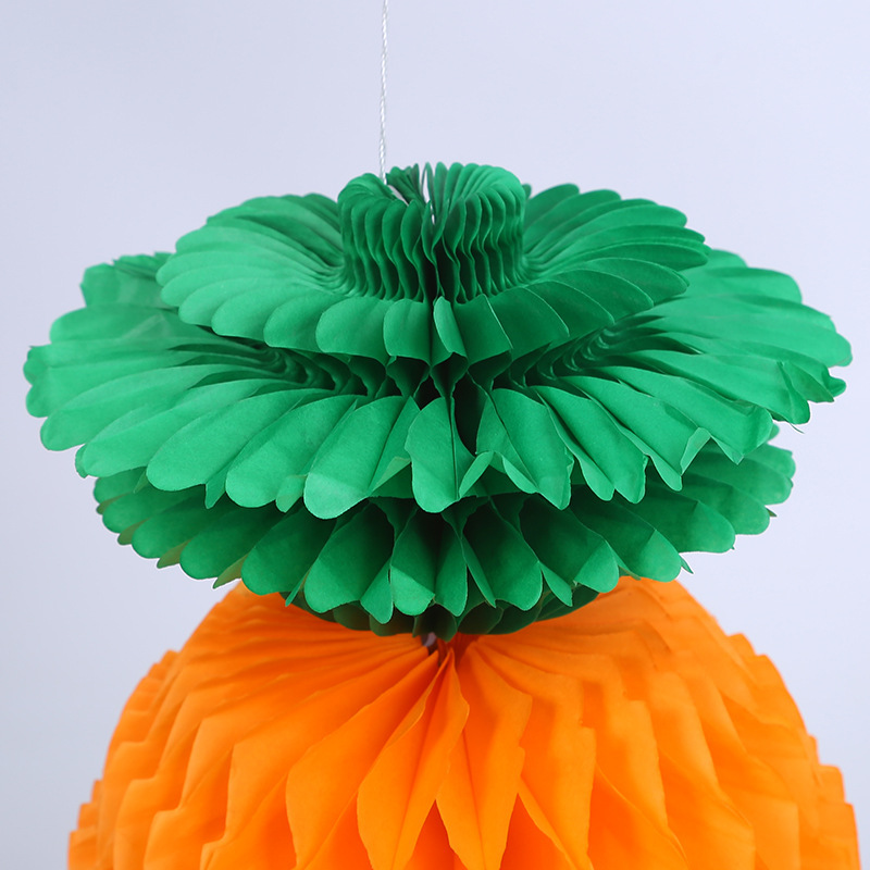 欧美节日派对装饰品 纸拉花 蜂巢球拉花纸灯笼纸扇纸流苏工厂定制