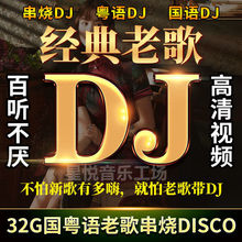 老歌DJ车载音乐U盘精选成名金曲全dj百听不腻老歌新唱无损MP3包邮