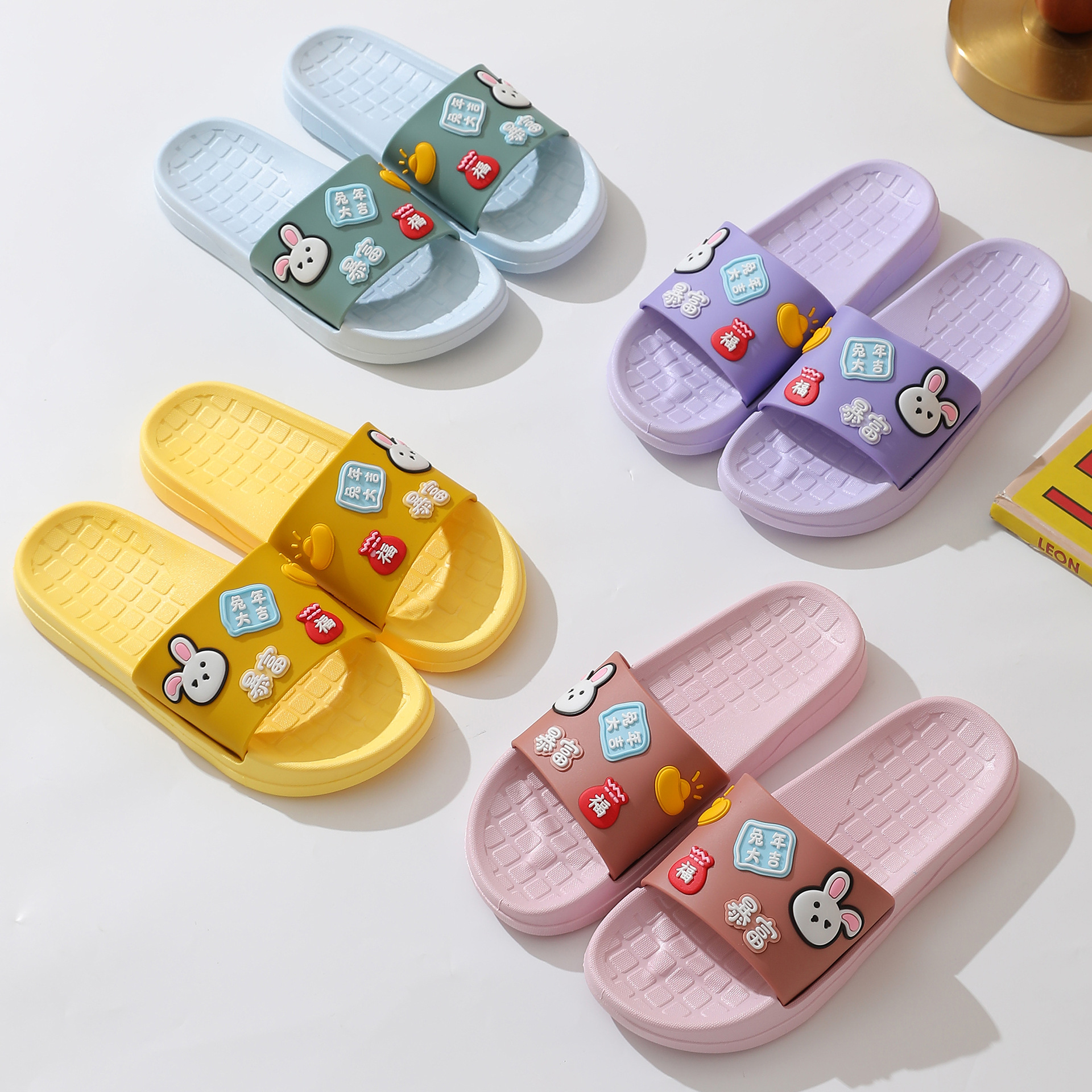 foot elf 9992+46 summer new indoor female soft slippers bathroom bath women‘s slippers home sandals