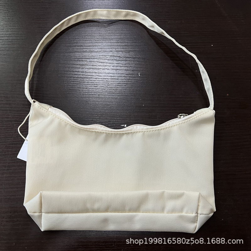 South Korea New Ins Underarm Bag Small One Shoulder Nylon Bag Designer Hand Bag Macaron Mobile Phone Storage Cloth Bag women bag