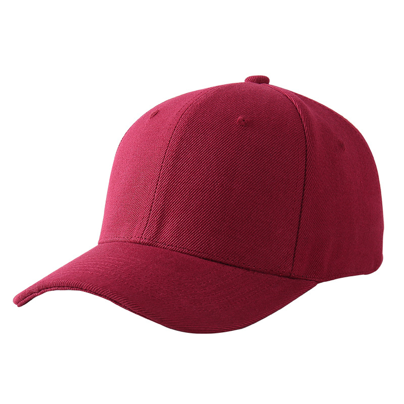 Pure Cotton Hat Customized Logo Female Advertising Baseball Cap Embroidery Student Peaked Cap Customized Printing Catering Bucket Hat