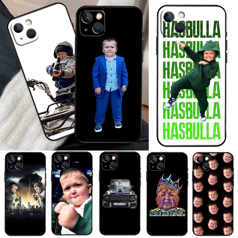 适用苹果手机壳可爱有趣的Hasbulla手机壳iPhone 11 12 13 Pro Ma