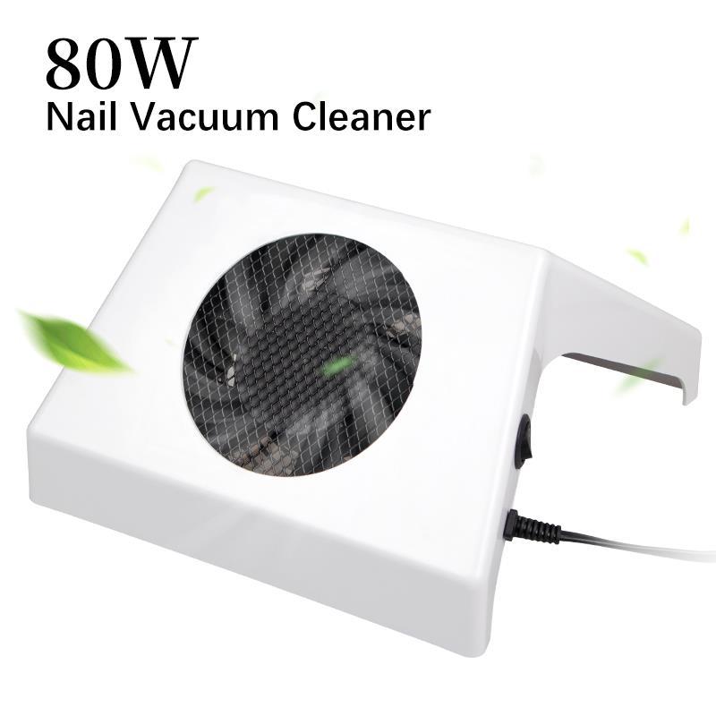 80w manicure desktop vacuum cleaner nail dust cleaner high power vacuum cleaner for nail beauty shop