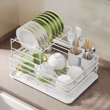 放碗碟子盘子收纳层架碗碟架沥水架碗盘柜家用厨房碗盘架洗碗槽置