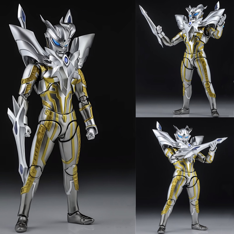 shf究终极闪耀赛罗奥特捷德迪迦超可动玩具人偶手办泽塔特利迦曼