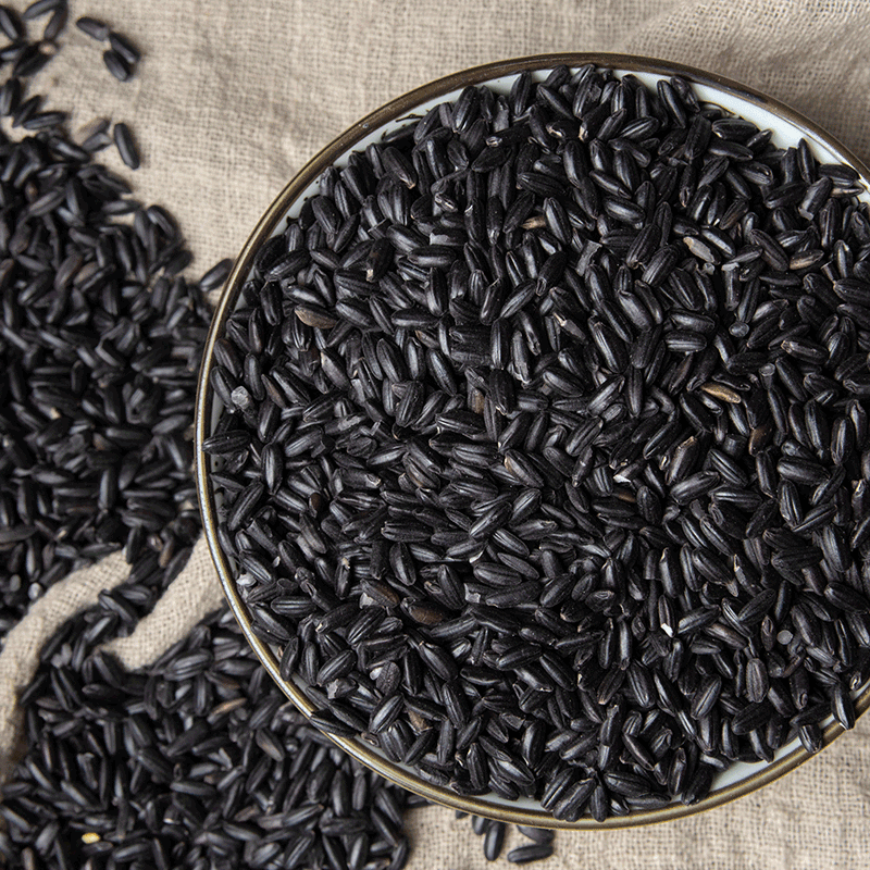 东北黑米5斤黑龙江五谷杂粮农家大米香米新货新黑龙江紫米糯米