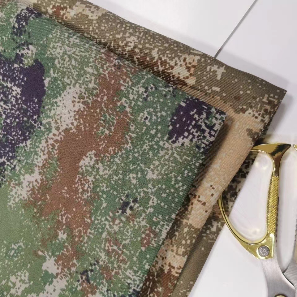 新款腥空迷彩布料台布桌布军事会议布置幼儿园活动加厚涤纶布料