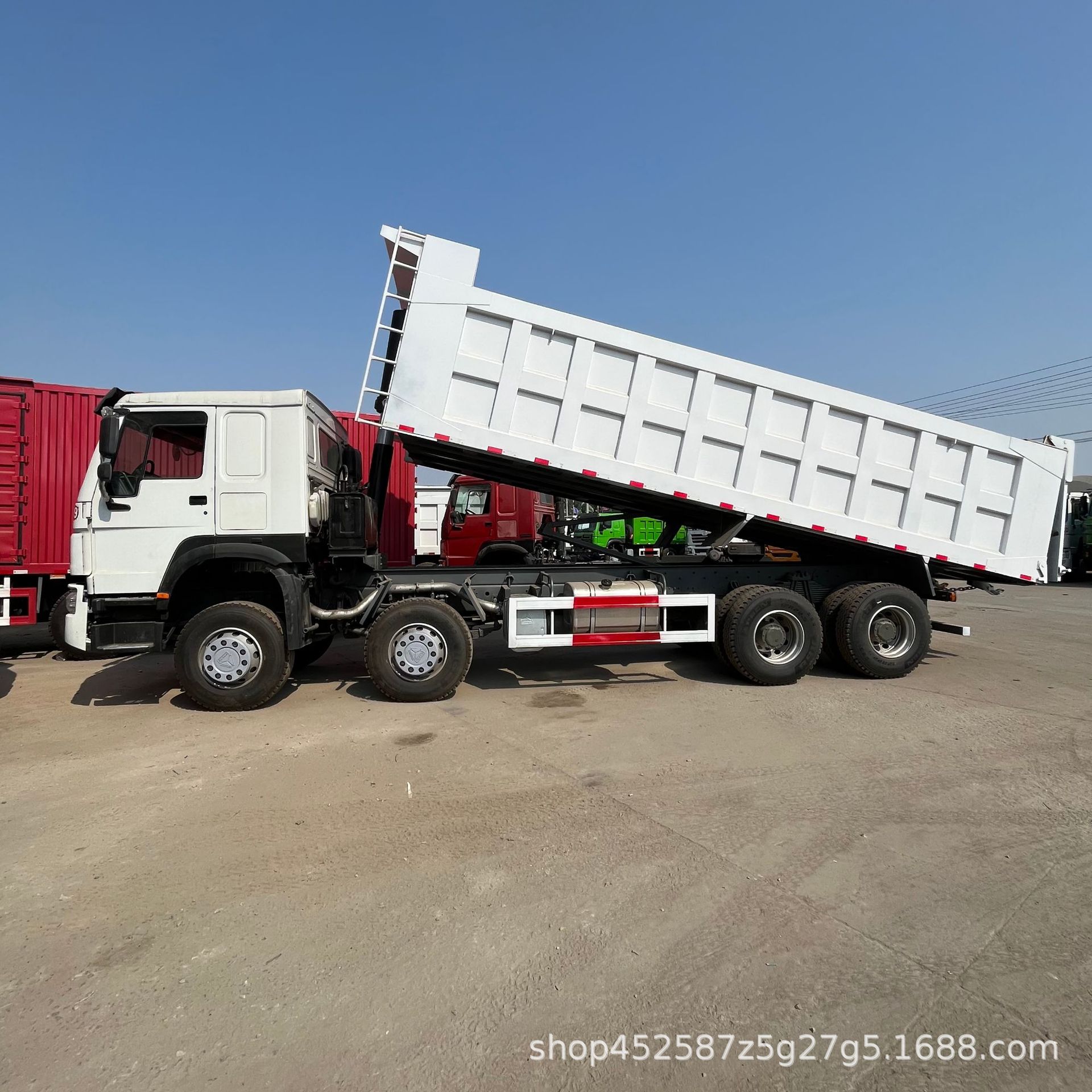 5米轻量化自卸车371渣土砂石运输车土方车-阿里巴巴