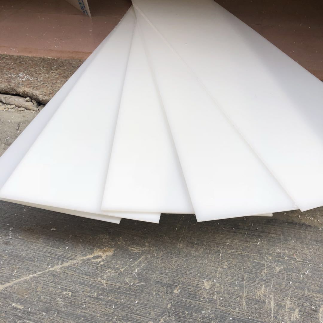 楼梯滑动支座板聚四氟乙烯楼梯板5mm四氟防震支座建筑压槽企口板