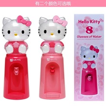 新品凯蒂猫8杯水迷你饮水机 KT猫儿童卡通健康生活办公小型饮水机
