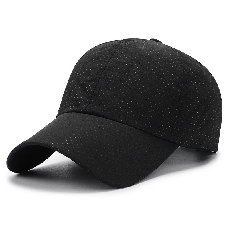 Summer Quick-Drying Punching Light Board Hat Outdoor Sports Baseball Cap Soft Top Breathable Sun Protection Sun Hat Simple Casual