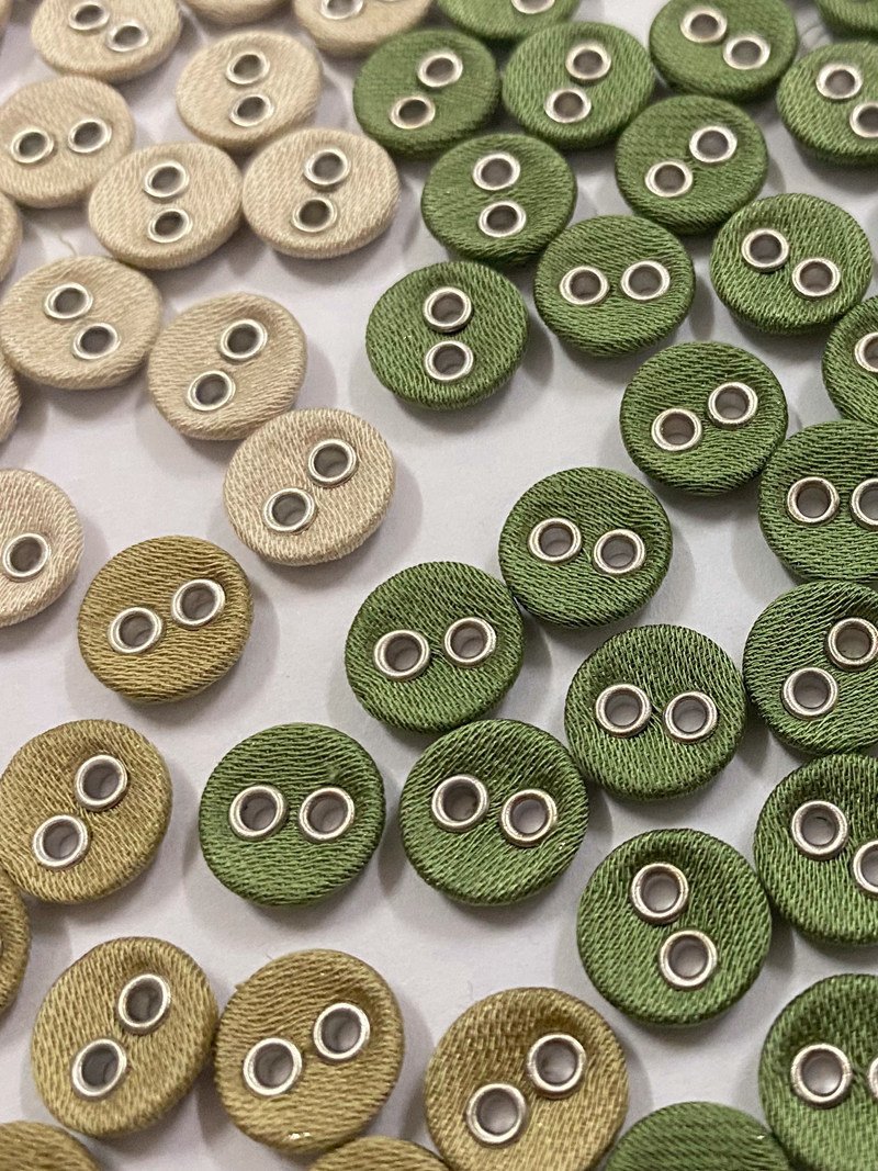 两眼包布扣衬衫布包扣外套包布纽扣西装布扣子包扣旗袍服饰批发