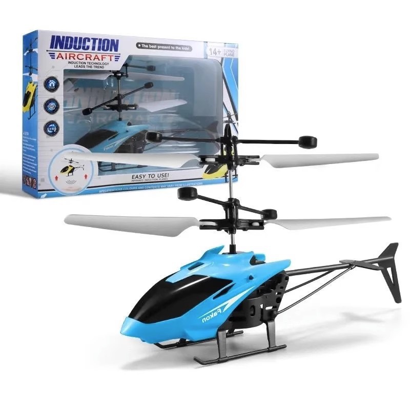 Cross-Border Mini Helicopter Uav Remote Control Aircraft Drop-Resistant Induction Aircraft Model Aircraft Children's Toy Gift