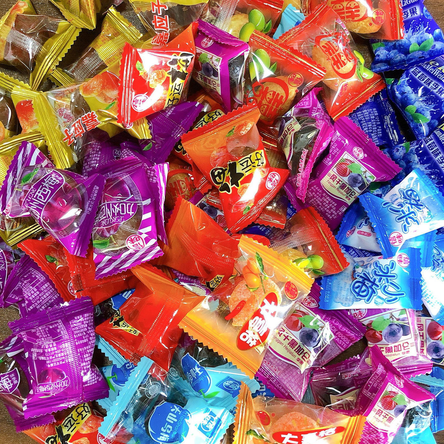 蜜饯水果干组合冰糖金桔橄榄蓝莓李果话梅西梅果脯散装零食大礼包