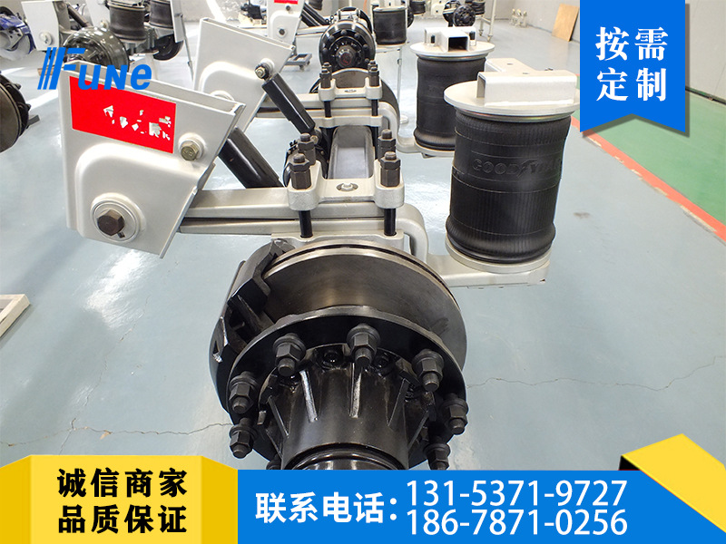 全国供应济宁富华机械半挂车空气悬挂系统提升气囊空悬碟刹空悬