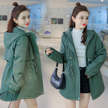 加绒外套加厚棉服女2021年冬季新款韩版中长款棉袄派克服工装棉衣