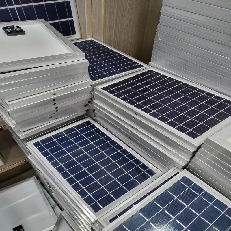 6w太阳能板光伏玻璃加厚铝框太阳能电板多晶硅光伏板批发处理品