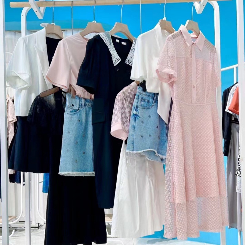 谷邦24夏深圳南油高端品牌商场撤柜折扣女装尾款一手货源直播货源