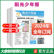 阳光少年报2024/23年1-12月合订本订阅 青少年版儿童新闻时事期刊